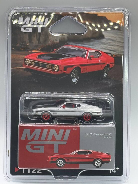 Ford Mustang Mach 1 1971 CHASE , Silver